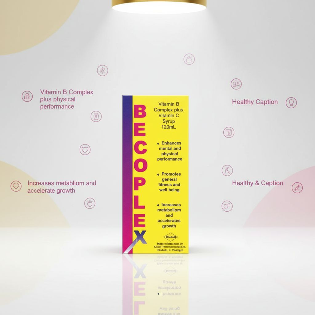 Becoplex Syrup 125ml – Liquid B-Complex for Energy, Nerve Health & Immunity Support - Image 5