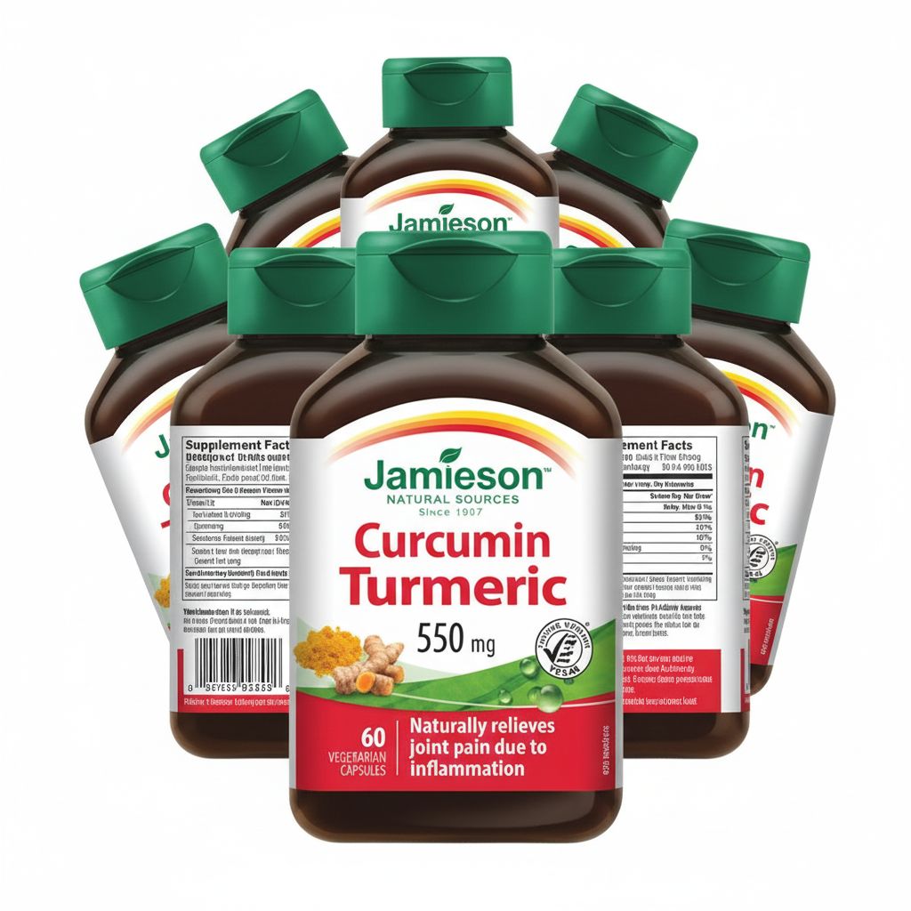 Jamieson Curcumin Turmeric 550mg – Joint & Inflammation Support - Image 7