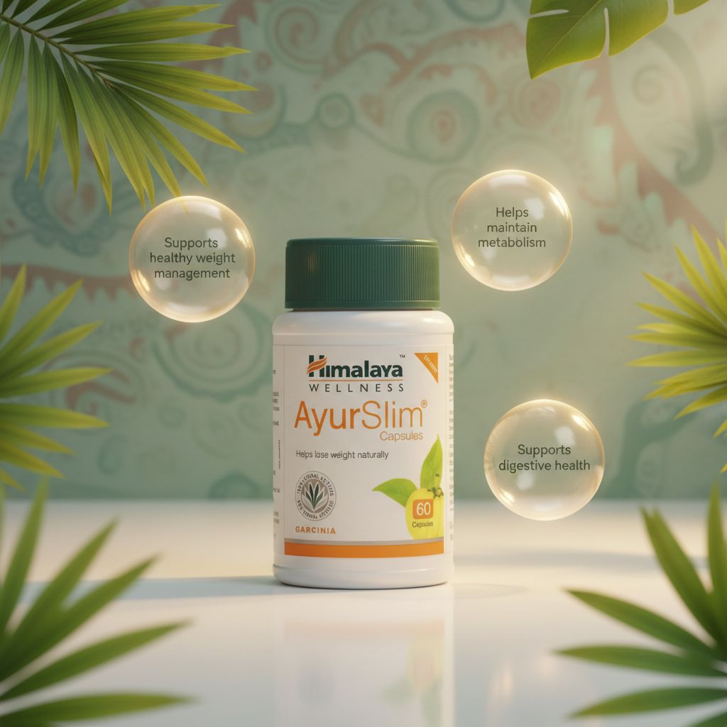 Himalaya AyurSlim Capsules – Natural Weight Management with Garcinia – 60 Capsules - Image 3