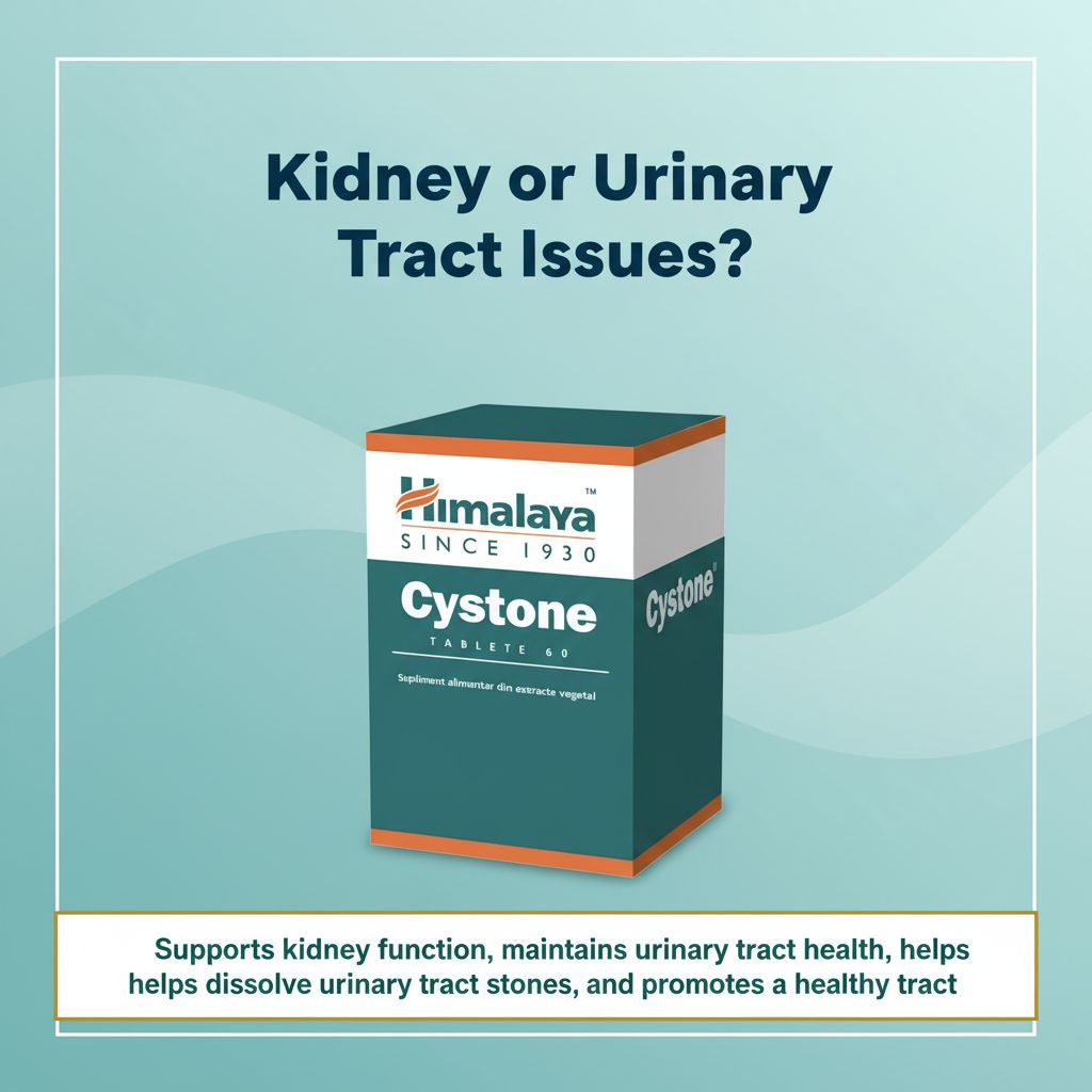 Himalaya Cystone Tablets – Urinary Tract & Kidney Health Support – 60 Tablets - Image 5