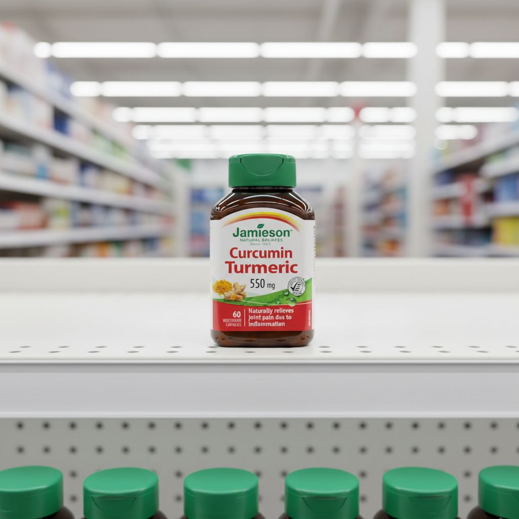 Jamieson Curcumin Turmeric 550mg – Joint & Inflammation Support - Image 2