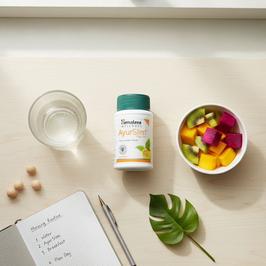 Himalaya AyurSlim Capsules – Natural Weight Management with Garcinia – 60 Capsules - Image 5