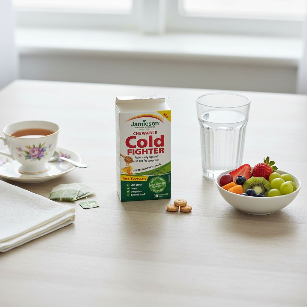 Jamieson Chewable Cold Fighter – Honey Lemon Immune Support - Image 5