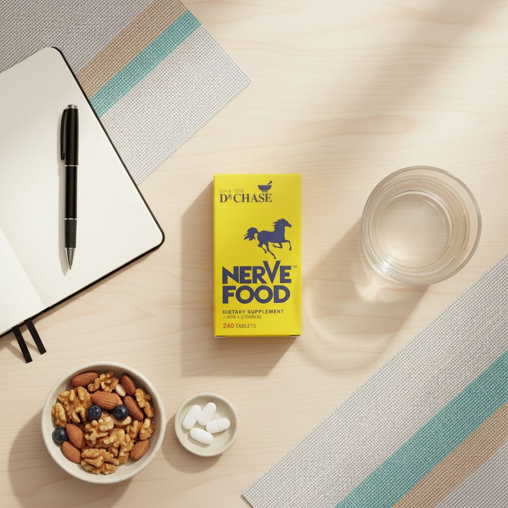 Dr. Chase Nerve Food – Iron + Vitamin B1 for Nerve Strength & Blood Health – 240 Tablets - Image 6