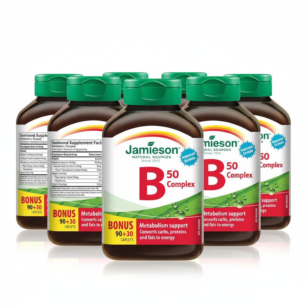 Jamieson Vitamin B50 Complex – Metabolism and Energy Support - Image 8