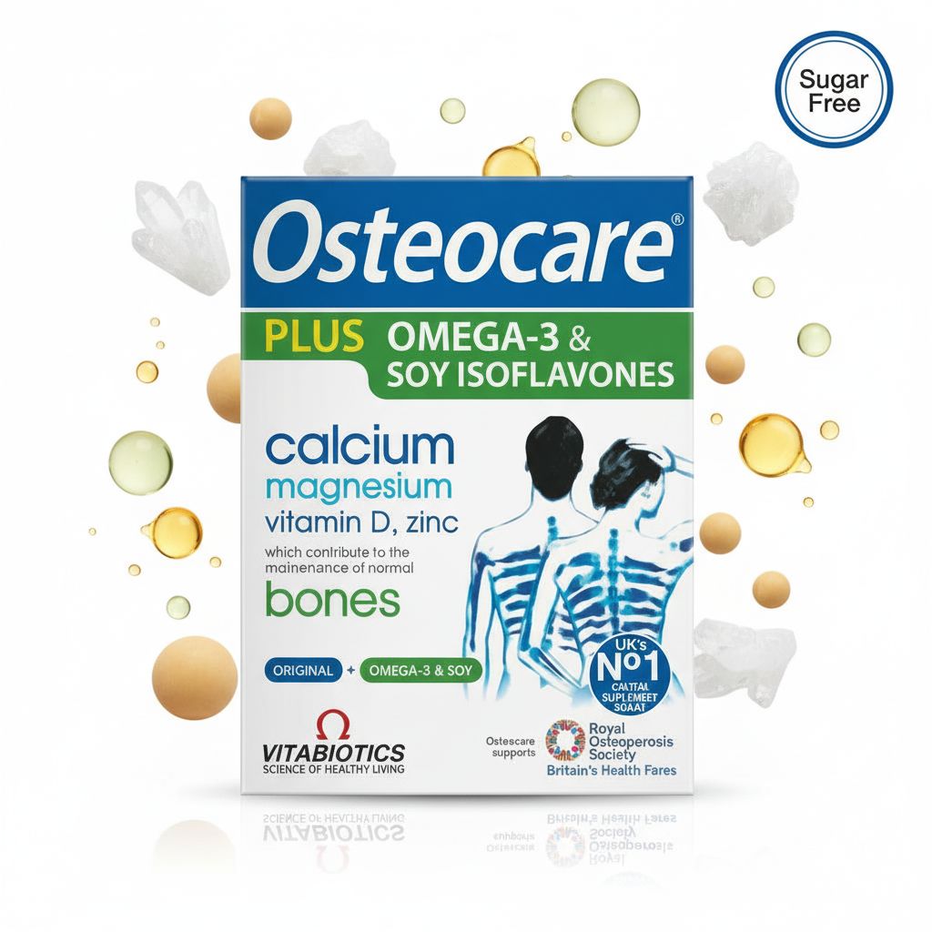 Osteocare Plus Omega-3 & Soy Isoflavones – Advanced Bone & Joint Support - Image 5