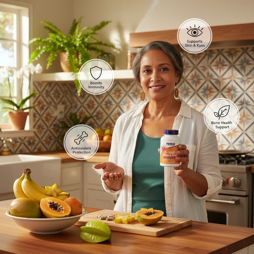 NOW C-1000 Zinc & D-3 – Immune Support with Vitamin C, Zinc & Vitamin D3 - Image 6