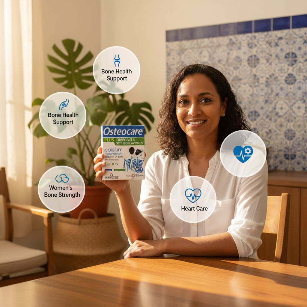 Osteocare Plus Omega-3 & Soy Isoflavones – Advanced Bone & Joint Support - Image 3