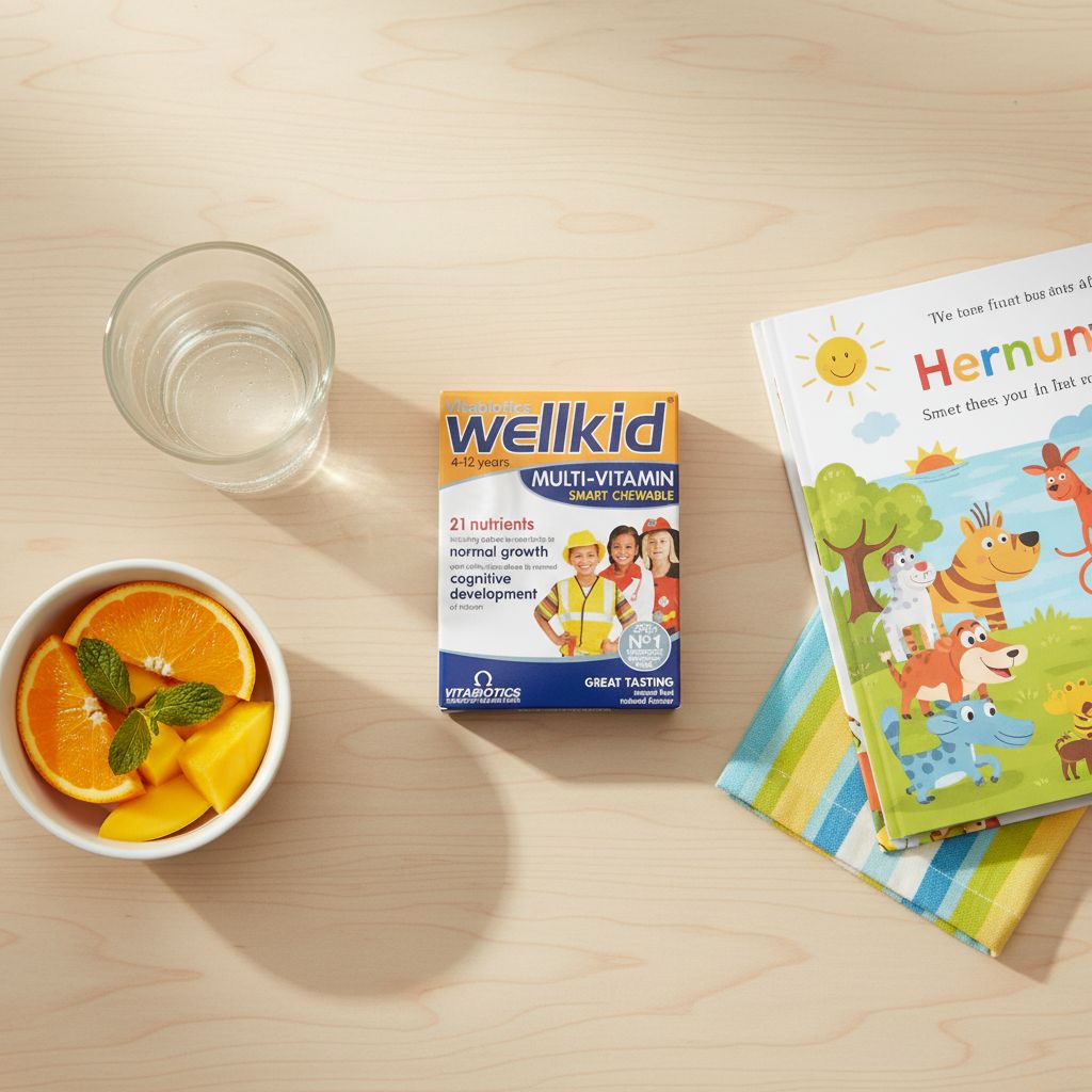 Wellkid Multi‑Vitamin Smart Chewable for Kids 4–12 Years | Growth & Brain Support - Image 4