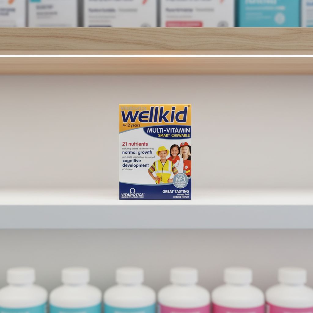 Wellkid Multi‑Vitamin Smart Chewable for Kids 4–12 Years | Growth & Brain Support - Image 3