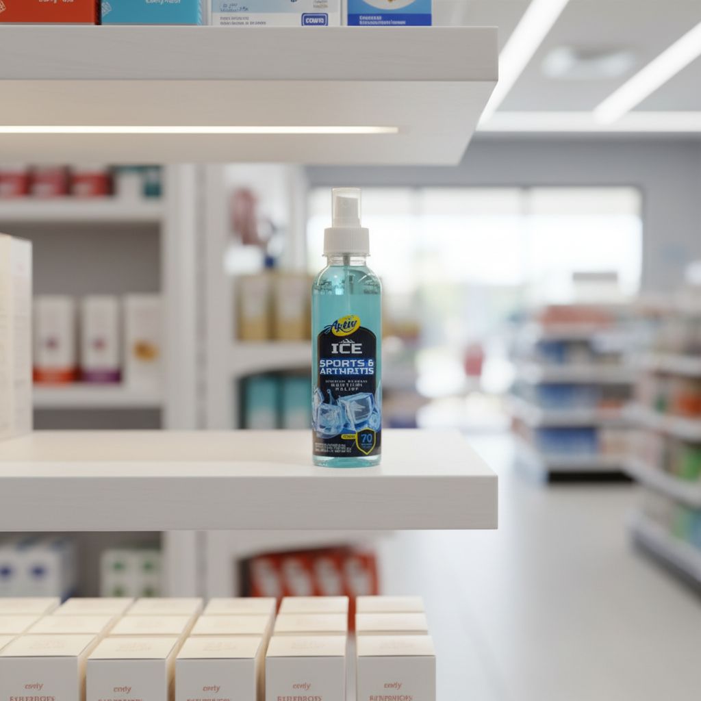 Aktiv Ice Sports & Arthritis Spray – Instant Cooling Menthol Relief | Muscle & Joint Support - Image 2