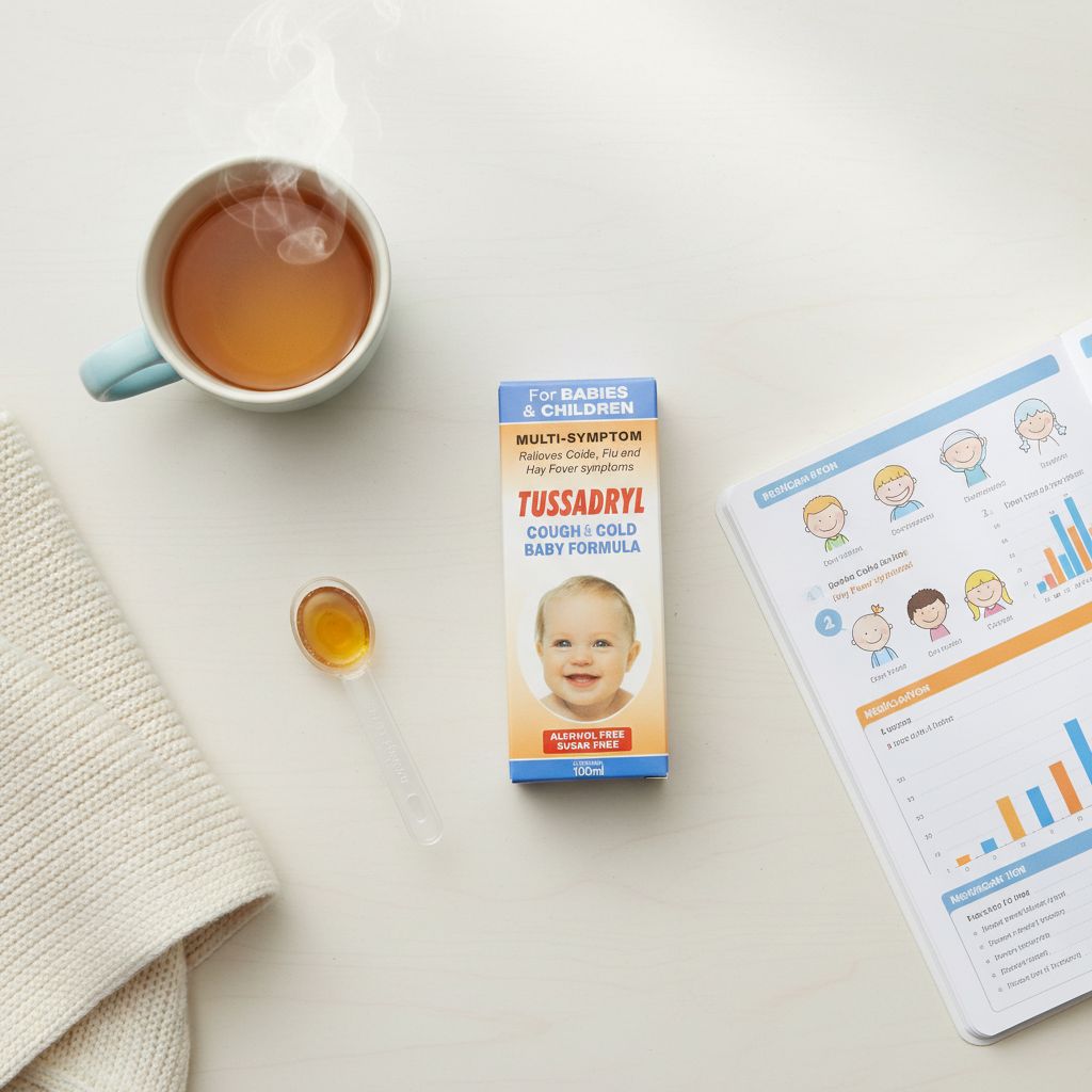 Tussadryl Baby Formula 100mL | Cough & Cold Relief for Babies & Children | Alcohol-Free Sugar-Free - Image 4