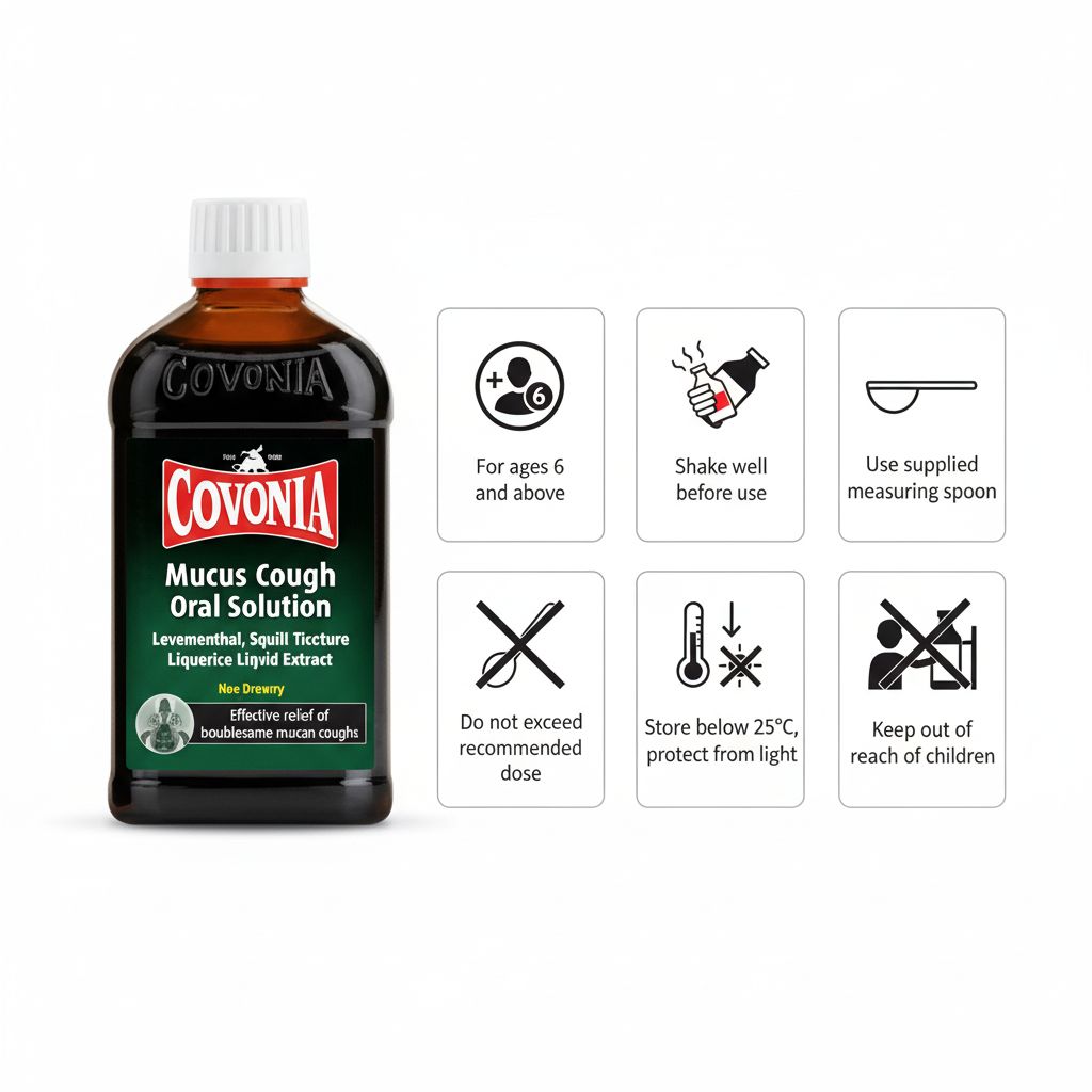 Covonia Mucus Cough Oral Solution | Relief for Mucus Cough & Chest Congestion - Image 4