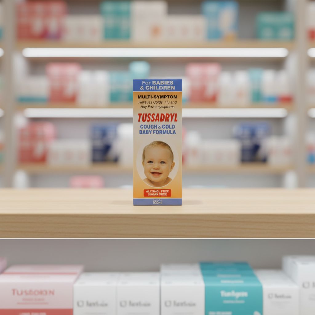 Tussadryl Baby Formula 100mL | Cough & Cold Relief for Babies & Children | Alcohol-Free Sugar-Free - Image 3