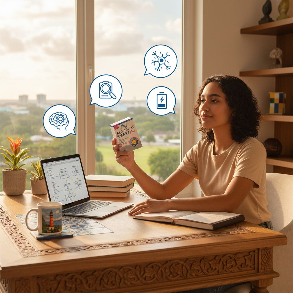 Advancis Smart Plus – Mental Performance, Concentration & Memory Support | Omega-3 Formula - Image 2