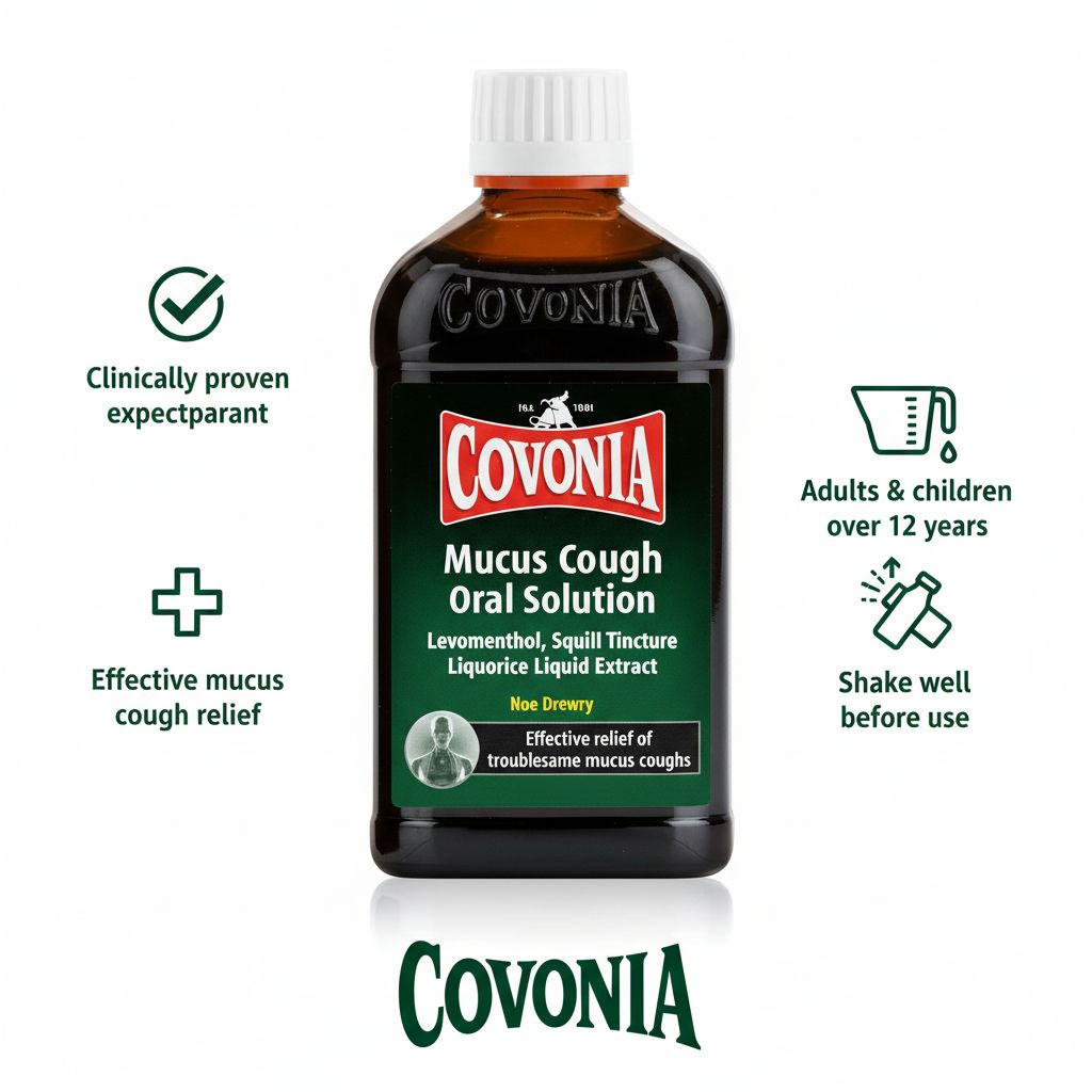 Covonia Mucus Cough Oral Solution | Relief for Mucus Cough & Chest Congestion - Image 2