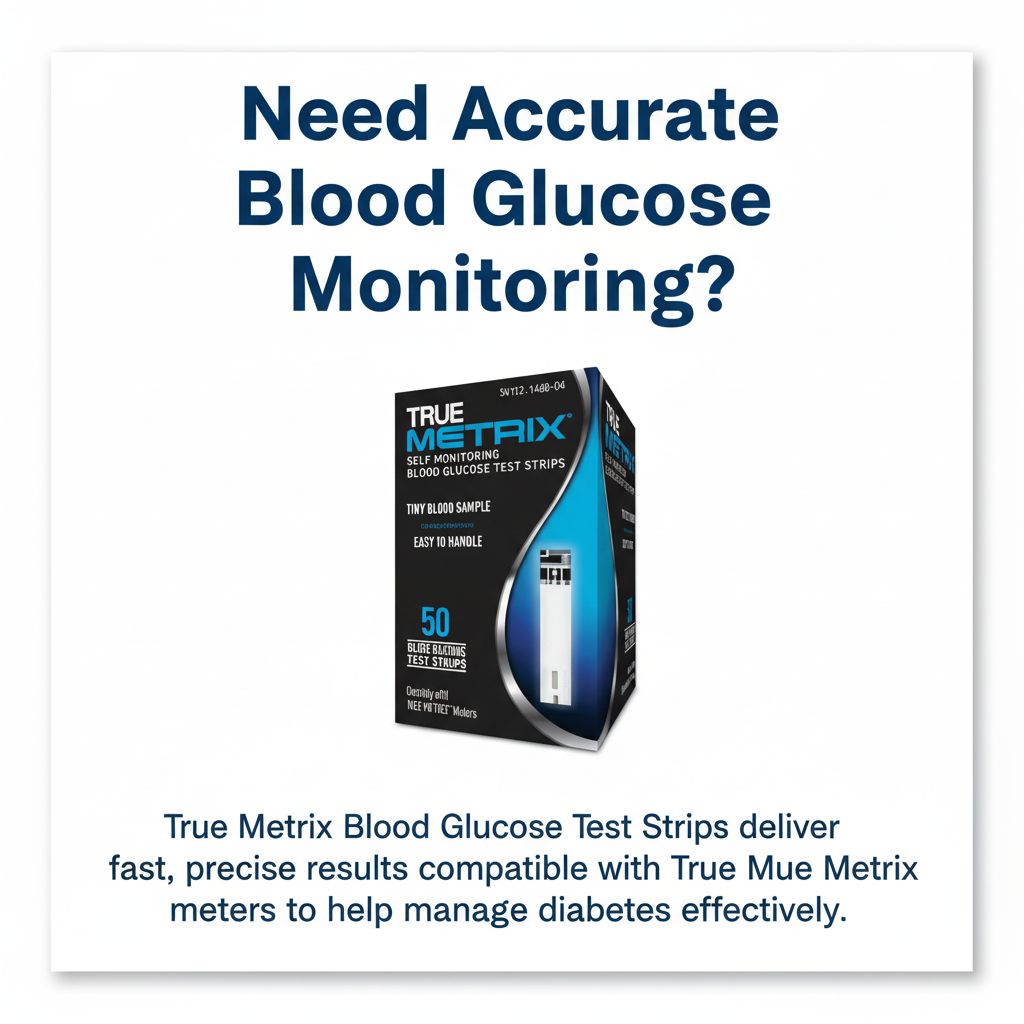 True Metrix Blood Glucose Test Strips 50 Pack | Accurate Diabetes Testing - Image 5
