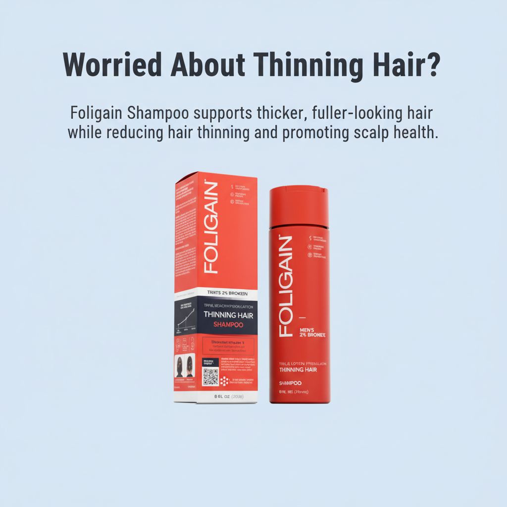 Foligain Women's Hair Regrowth Treatment – Minoxidil Solution for Thinning Hair - Image 5