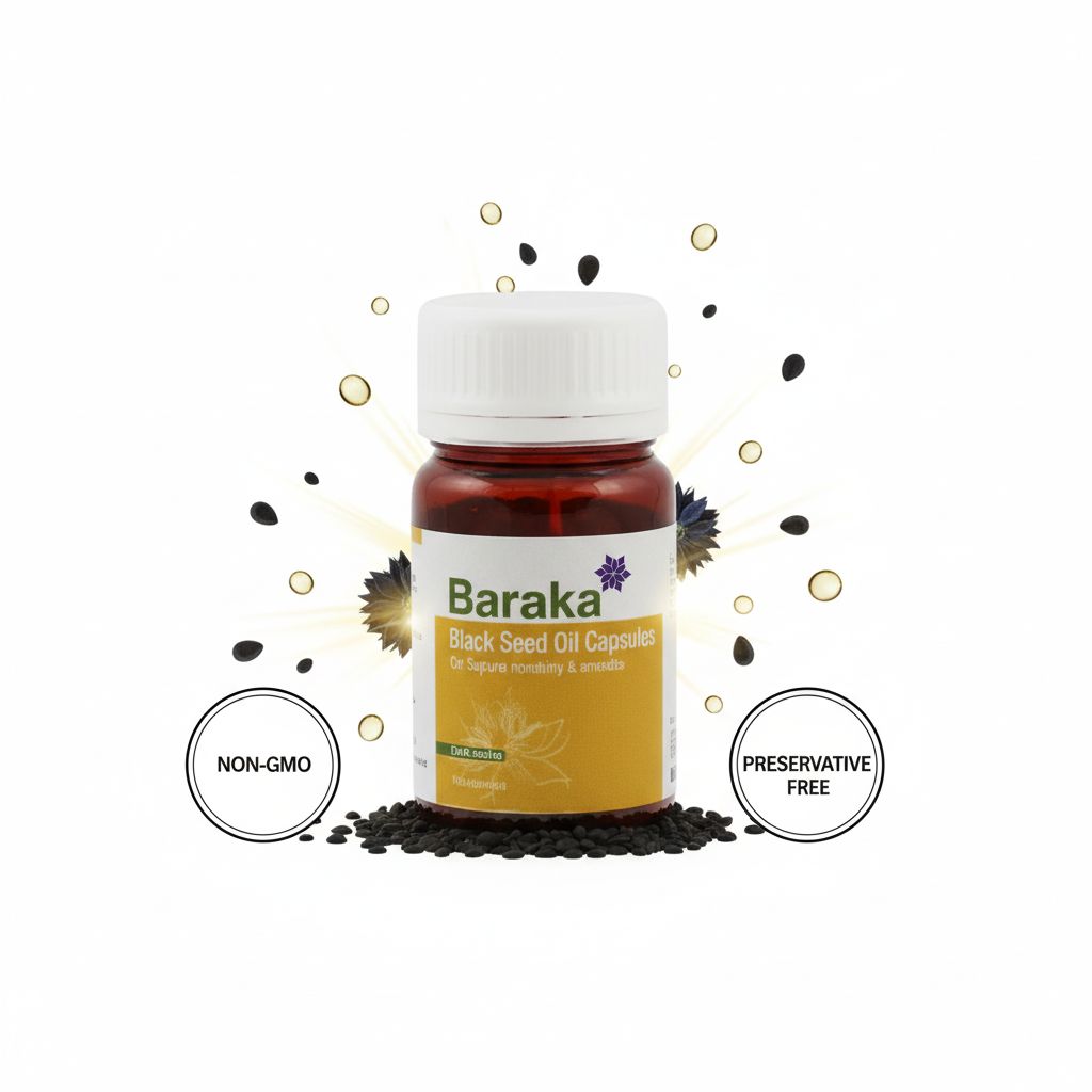 Baraka Black Seed Oil Capsules – Immune Support & Natural Wellness Supplement - Image 2