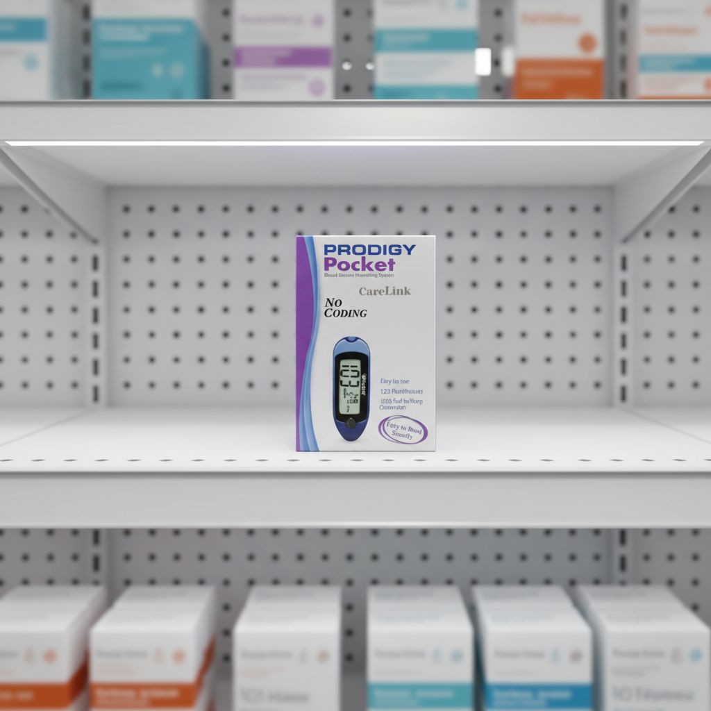 Prodigy Pocket Blood Glucose Meter | No Coding Portable Diabetes Monitor - Image 2