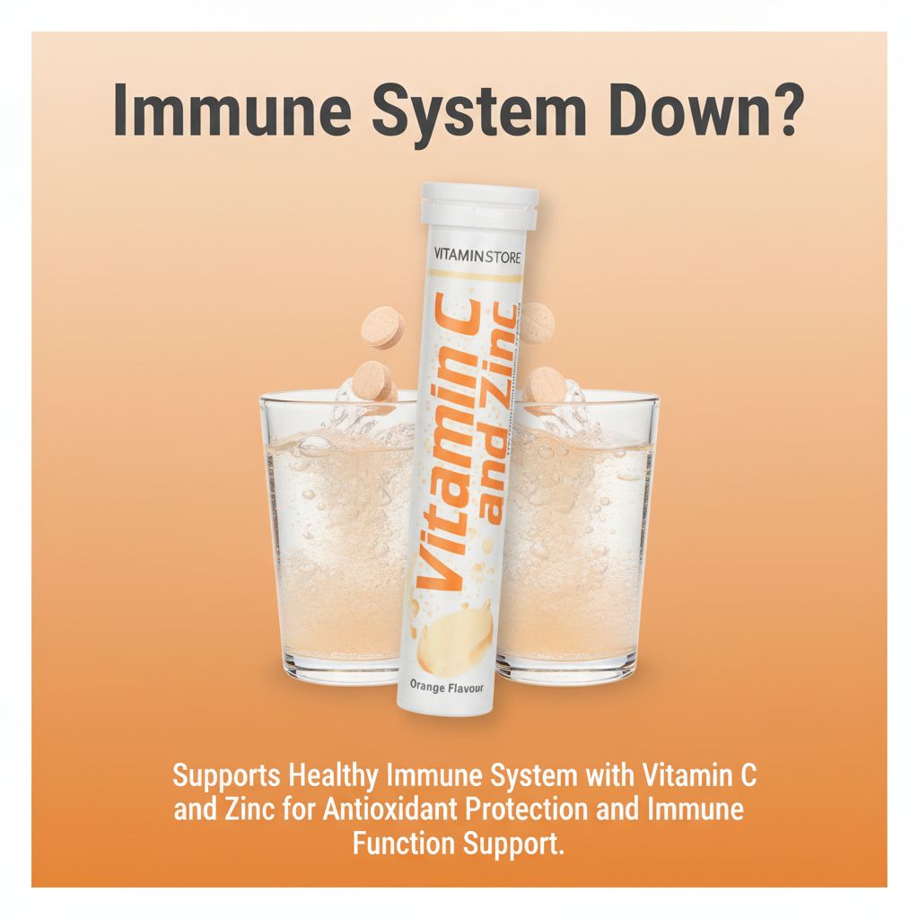 VitaminStore Vitamin C + Zinc Effervescent Tablets – Immune Support Drink - Image 5