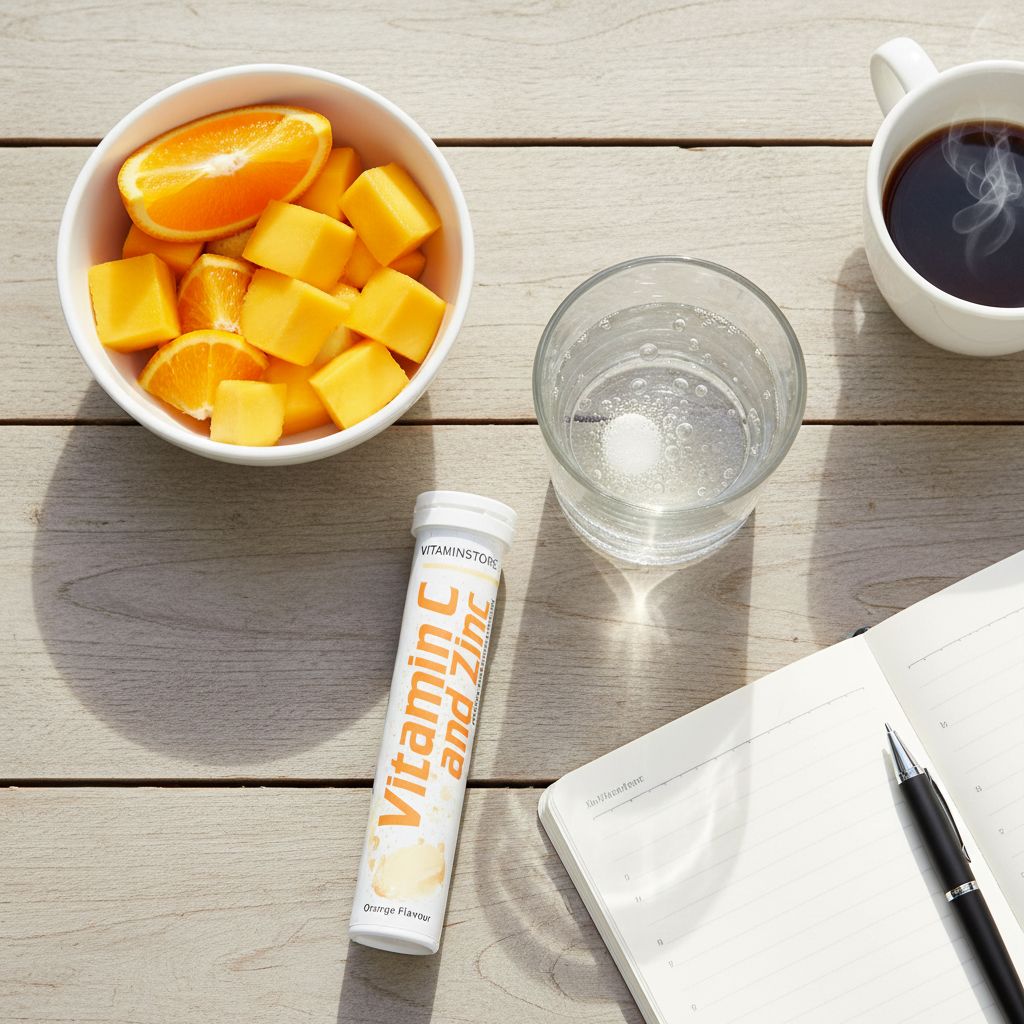 VitaminStore Vitamin C + Zinc Effervescent Tablets – Immune Support Drink - Image 4