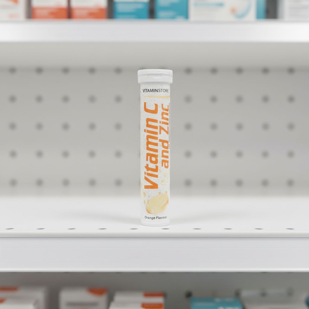 VitaminStore Vitamin C + Zinc Effervescent Tablets – Immune Support Drink - Image 3