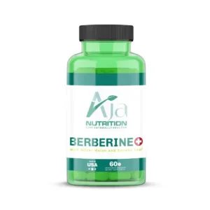 Aja Nutrition Berberine+ | Blood Sugar Support with Bitter Melon & Banaba | 60 Capsules
